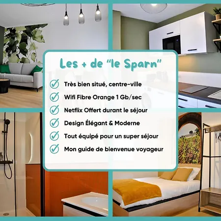 Le Sparn - Cosy Centre Ville Lumineux Epernay